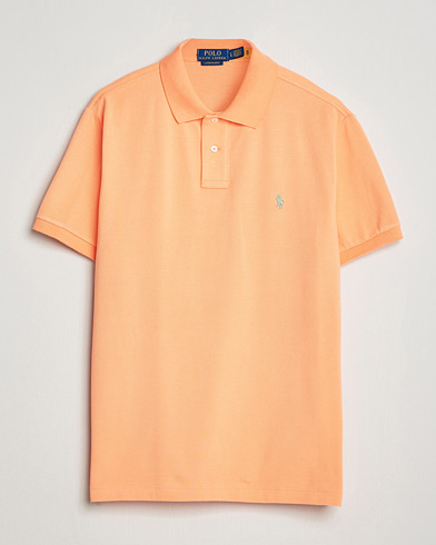 Polo Ralph Lauren Custom Slim Fit Polo Pompano Orange – Naranja