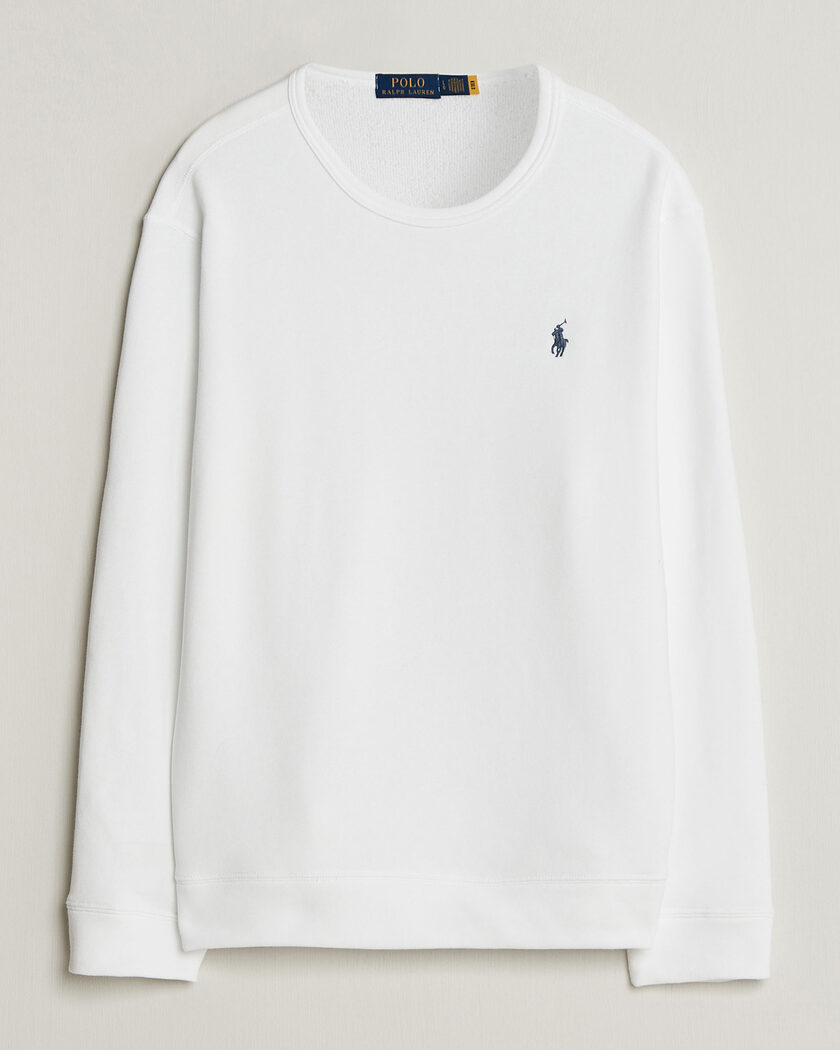 Polo Ralph Lauren Island Terry Sweatshirt White – Blanco