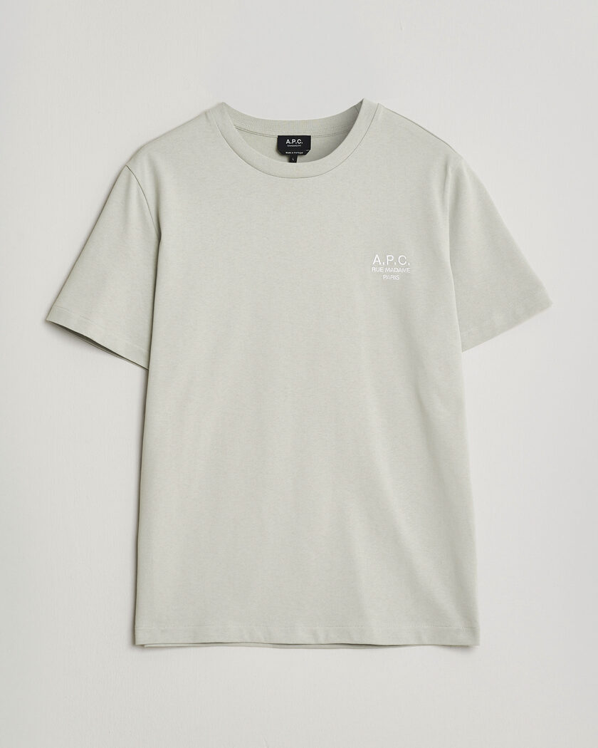 A.P.C. Rue Madame T-Shirt Light Green – Verde