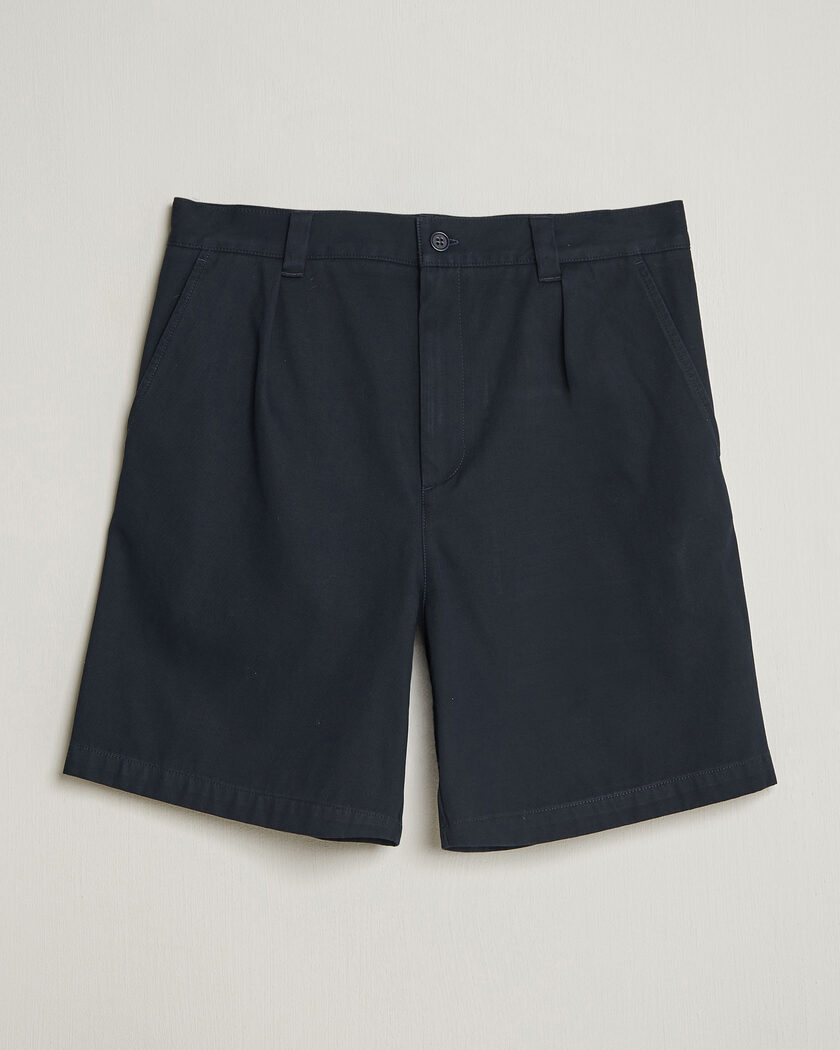 A.P.C. Otis Cotton Chino Shorts Dark Navy – Azul