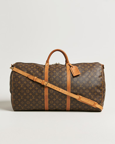 Louis Vuitton Pre-Owned Keepall Bandouliére 60 Monogram – Marrón