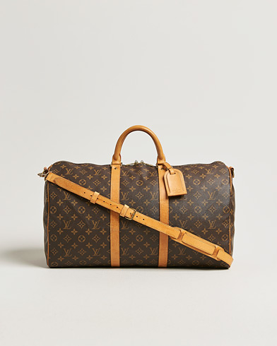 Louis Vuitton Pre-Owned Keepall Bandouliére 50 Monogram – Marrón