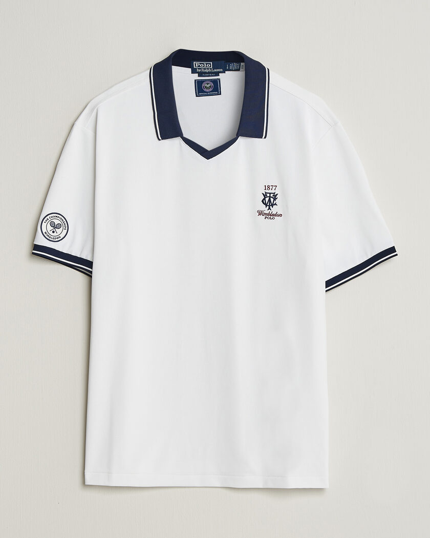 Polo Ralph Lauren Knitted Performance Polo Ceramic White – Blanco