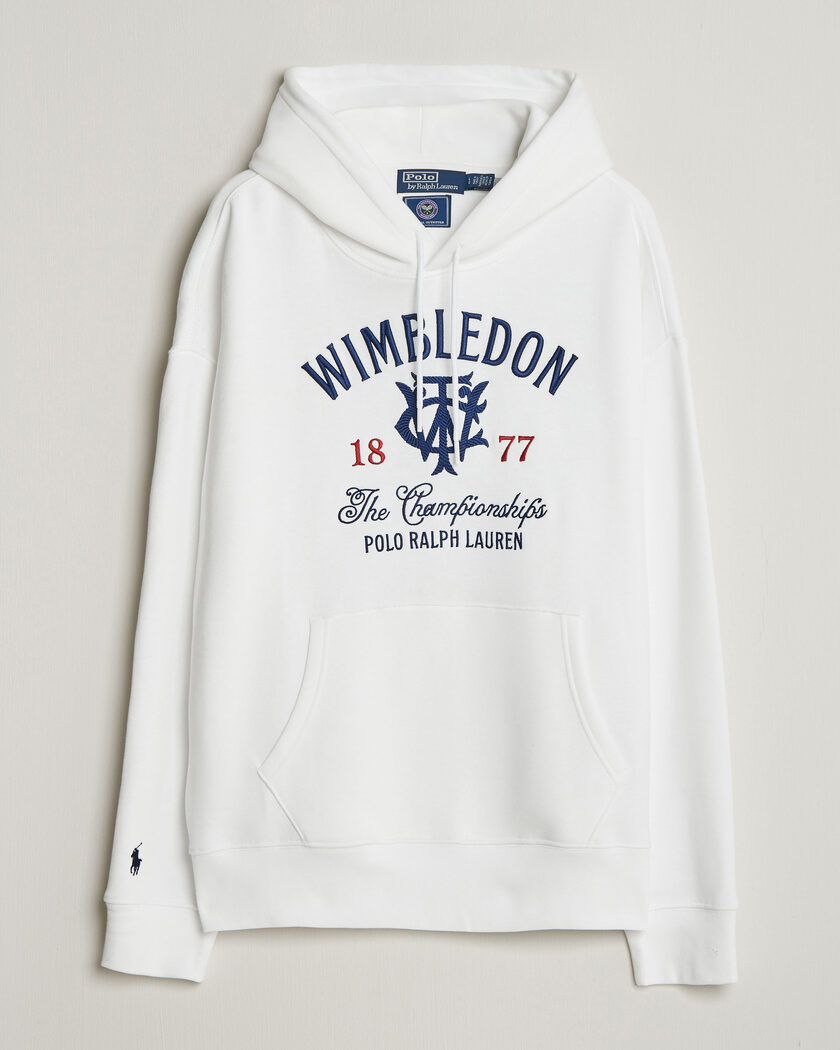 Polo Ralph Lauren Wimbledon Hoodie White – Blanco