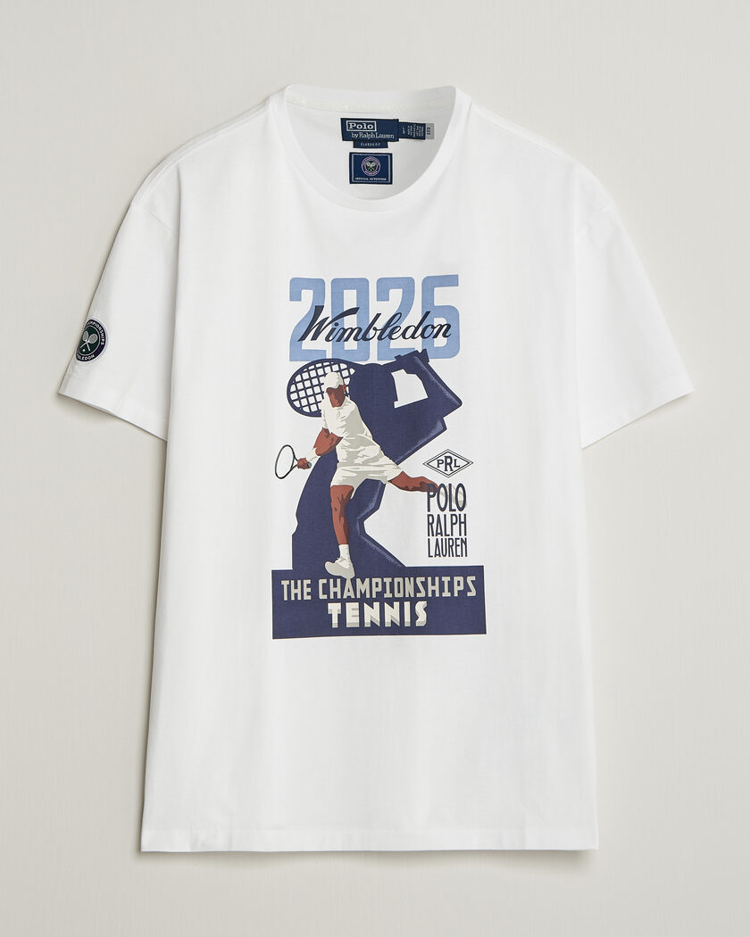 Polo Ralph Lauren Printed Championship Tee White – Blanco