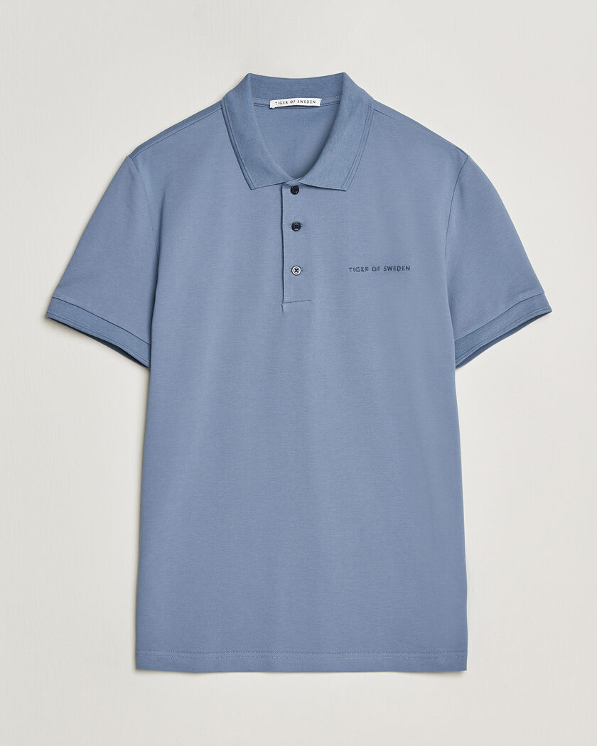 Tiger of Sweden Darios Polo Dull Blue – Azul