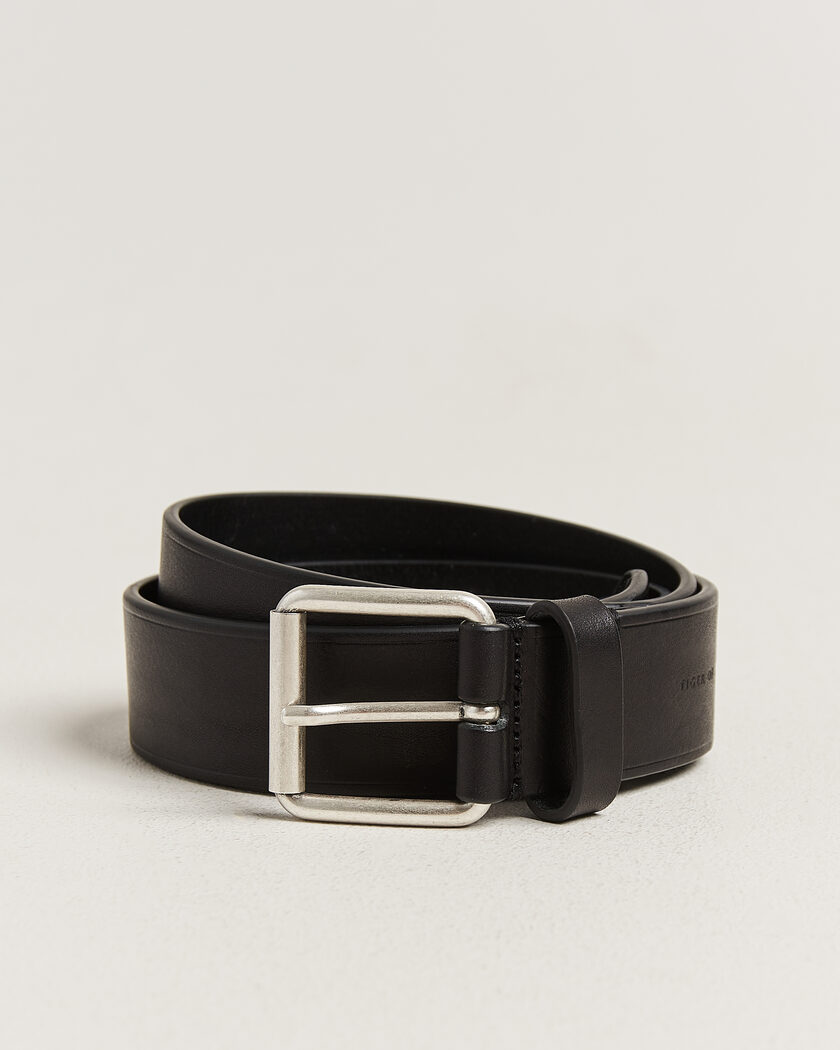 Tiger of Sweden Labori Leather Belt Black – Negro