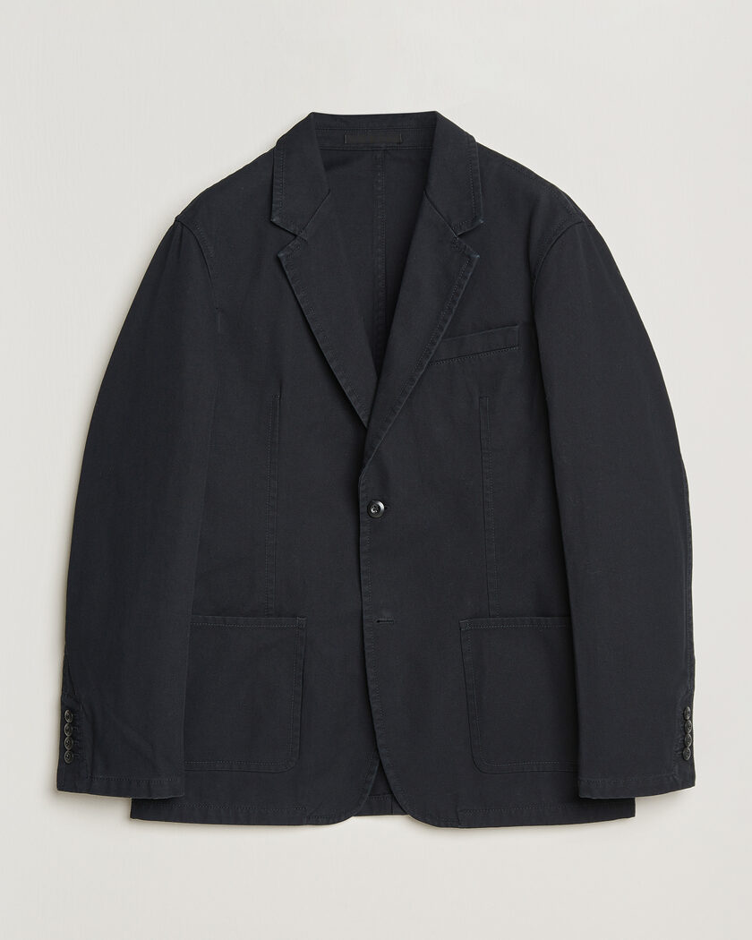 Filippa K Christopher Cotton Blazer Black – Negro