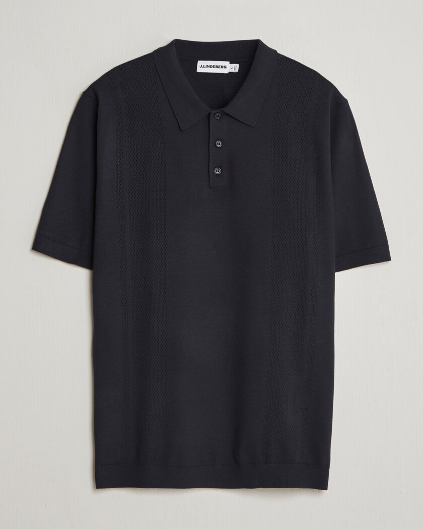 J.Lindeberg Reymond Knit Polo JL Navy – Azul