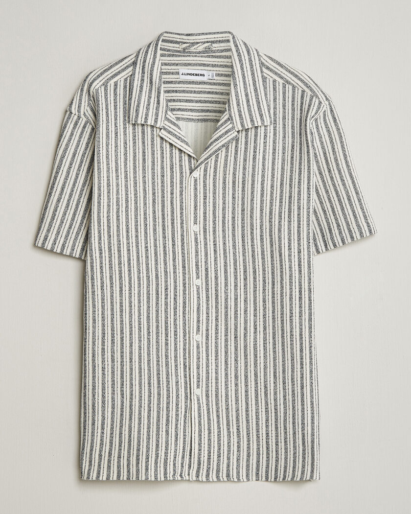 J.Lindeberg Elio Structure Resort Shirt JL Navy – Azul