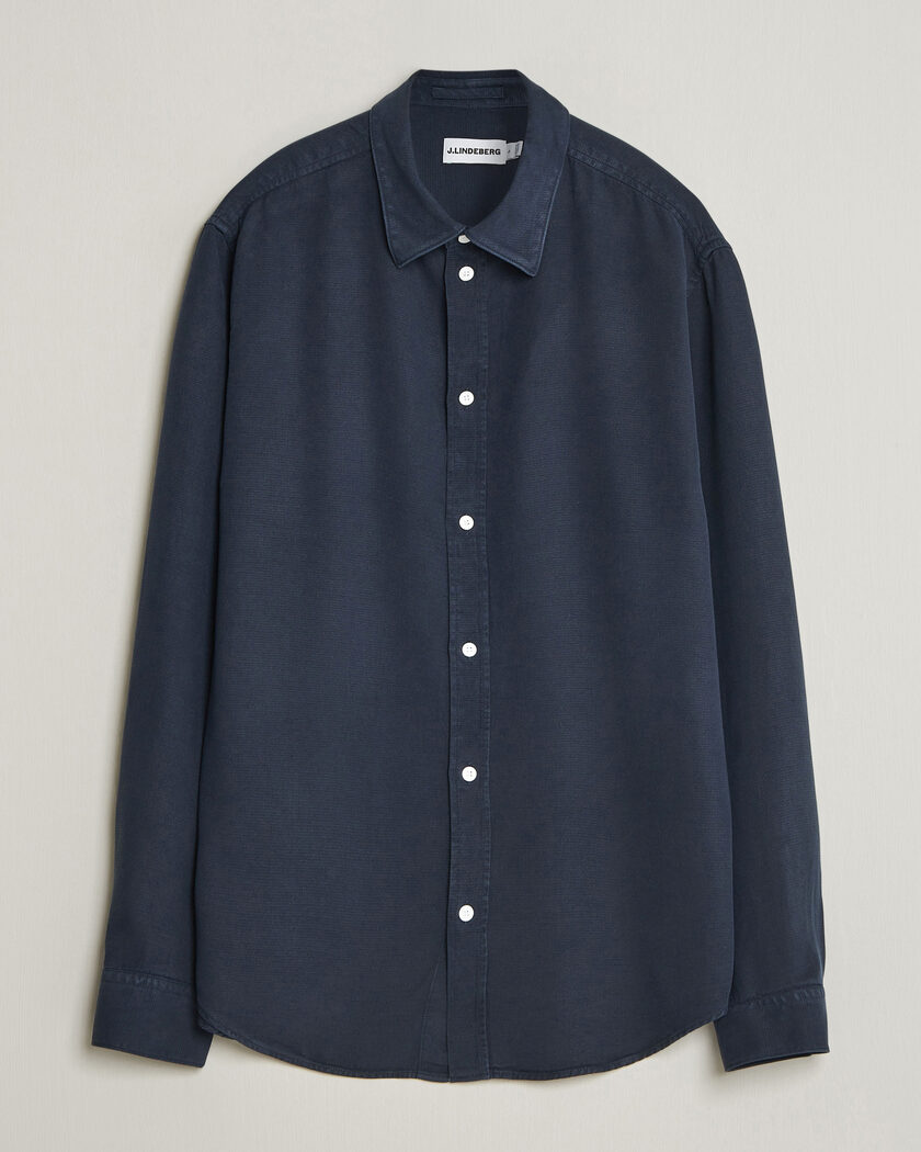 J.Lindeberg Zachary Tencel Shirt JL Navy – Azul