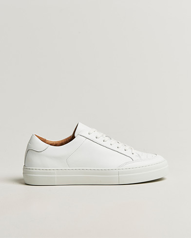 J.Lindeberg Art Signature Leather Sneaker White – Blanco