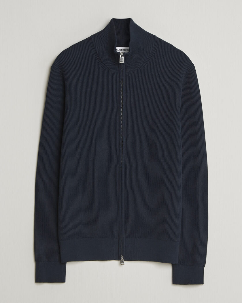J.Lindeberg Alexis Full Zip Cardigan JL Navy – Azul