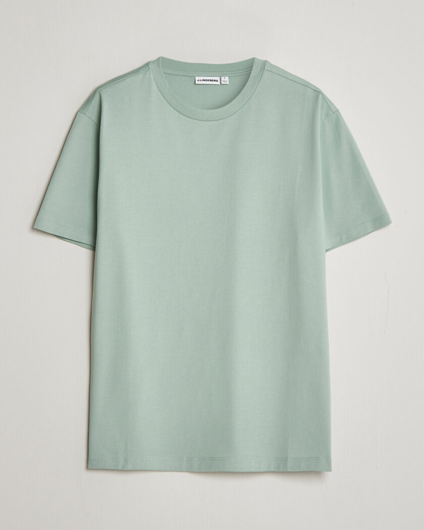 J.Lindeberg Sid Basic T-Shirt Jadeite – Verde