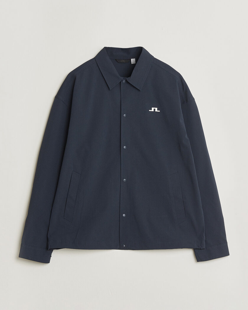 J.Lindeberg Dex Coach Overshirt JL Navy – Azul