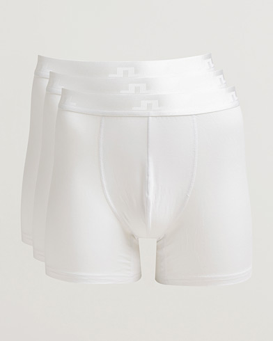 J.Lindeberg 3-Pack Bridge Lyocell Boxer White – Blanco