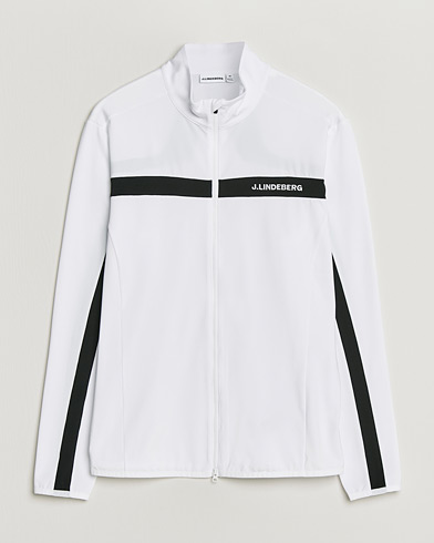 J.Lindeberg Jarvis Mid Layer Full Zip White – Blanco
