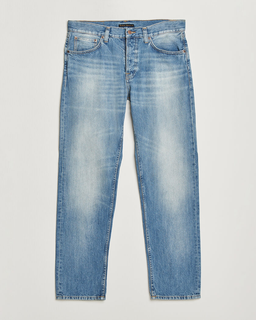 Nudie Jeans Steady Eddie II Jeans Washed Up – Azul