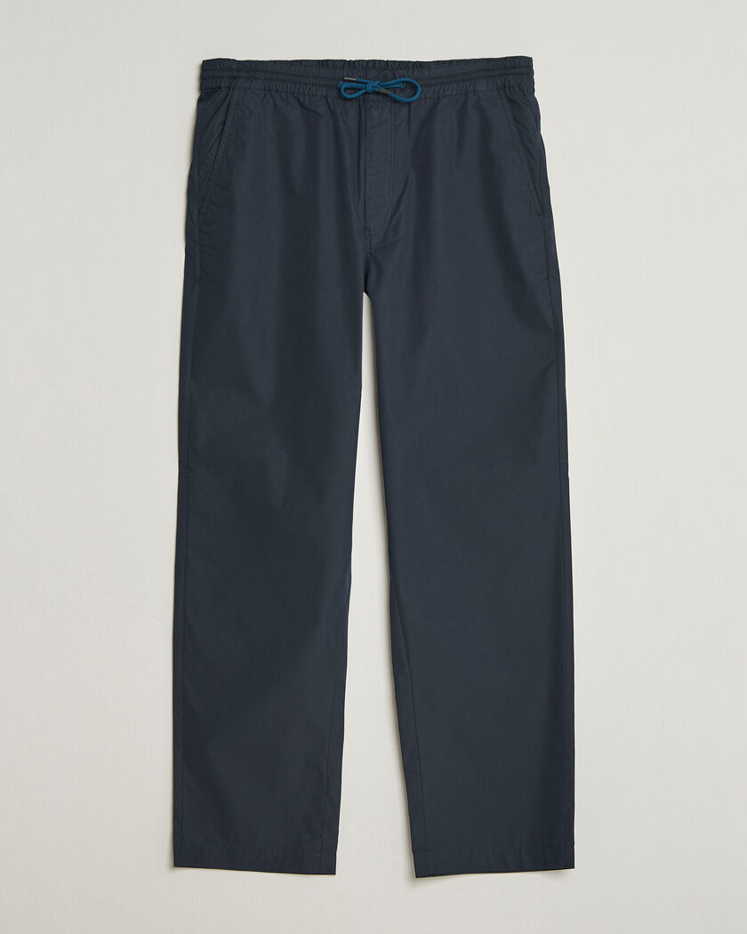PS Paul Smith Casual Cotton Drawstring Trousers Navy – Azul