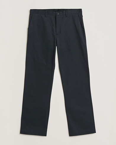 Sunspel Soft Cotton Drill Trousers Navy – Azul
