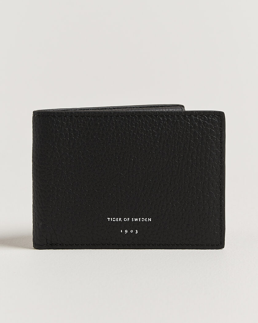 Tiger of Sweden Wivallius Leather Wallet Black – Negro