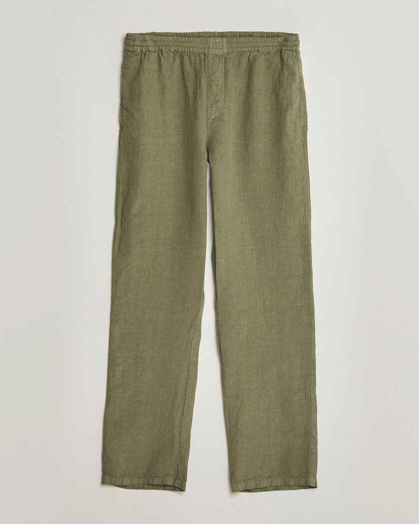 Aspesi Ventura Linen Pants Military – Verde
