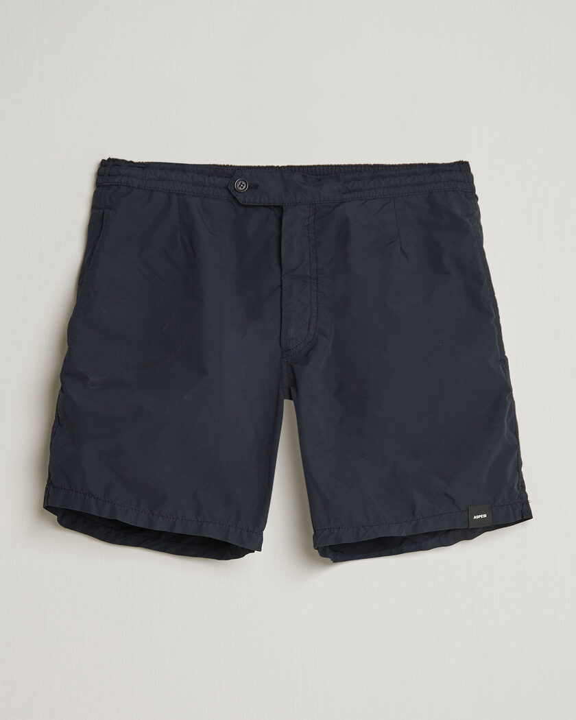 Aspesi Caprese Nylon Swim Trunks Navy – Azul