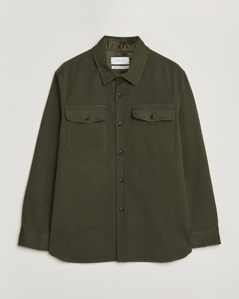 【即日発送】STONE  Zip Over Shirt 春夏 Stone Island Garment Dyed Cotton Zip Overshirt Musk en CareOfCarl.es