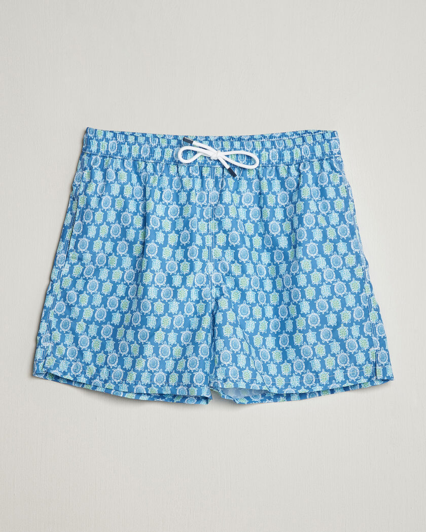 Fedeli Madeira Swim Trunk Blue Turtles – Azul