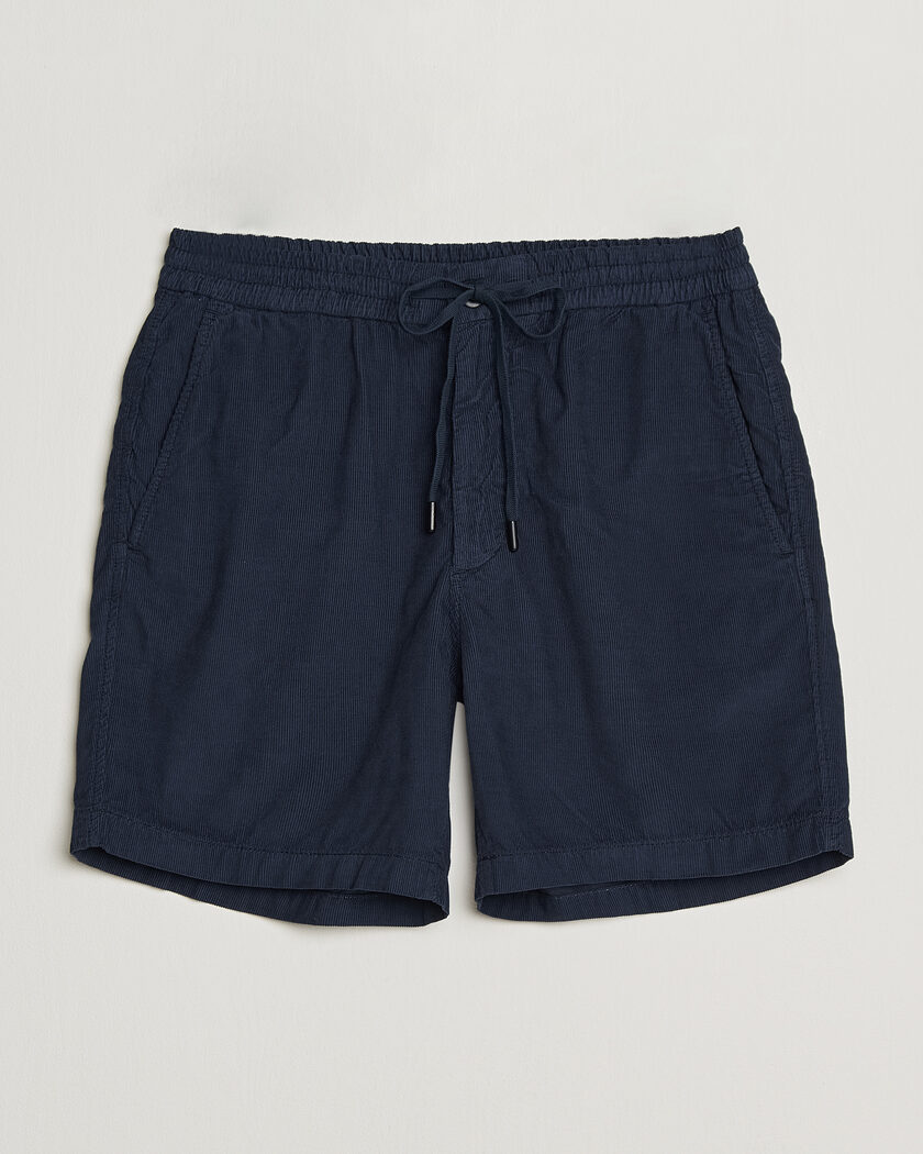 Incotex Baby Corduroy Drawstring Shorts Navy – Azul