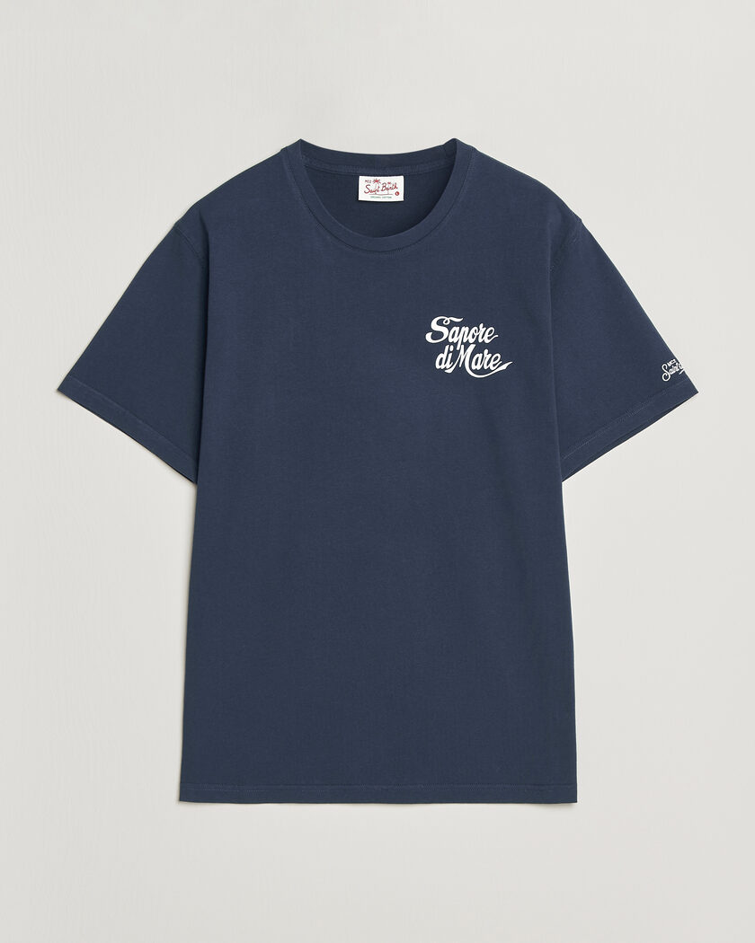 MC2 Saint Barth Printed Cotton T-Shirt Sapore Di Mare – Azul