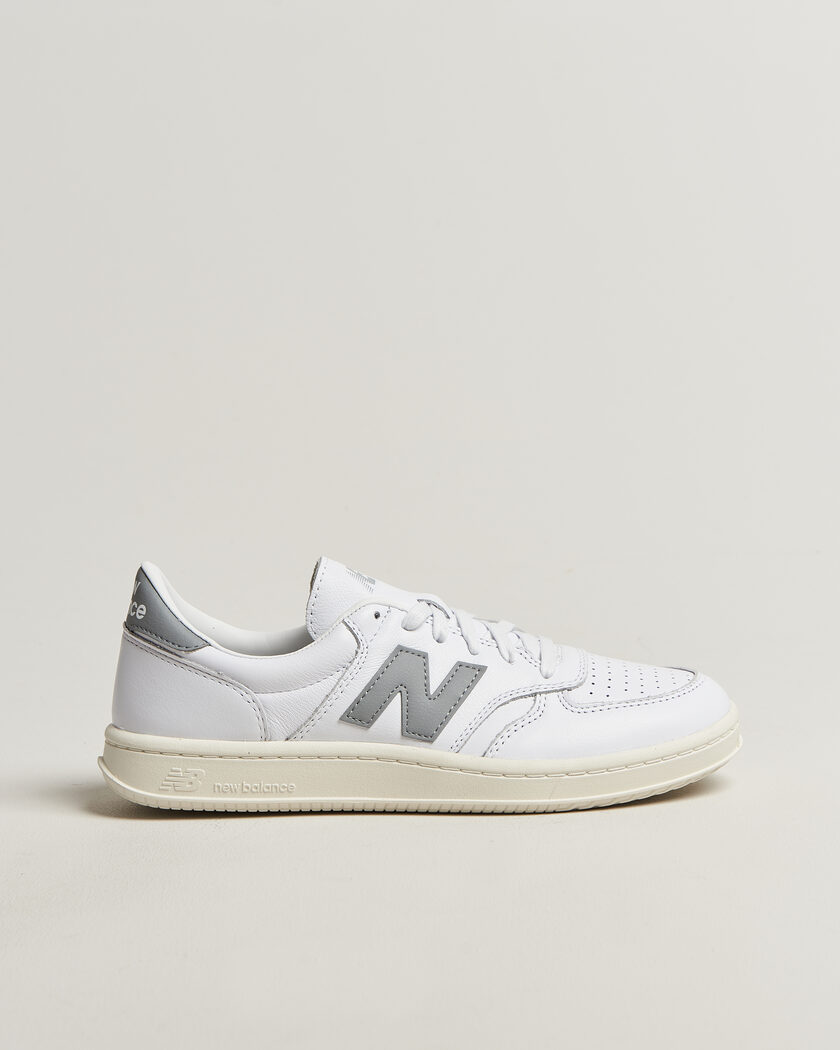 New Balance T500 Sneakers White/Grey – Blanco