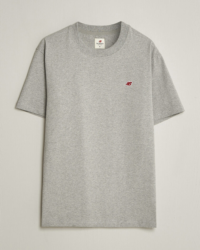 New Balance Made In USA Core T-Shirt Athletic Grey – Gris