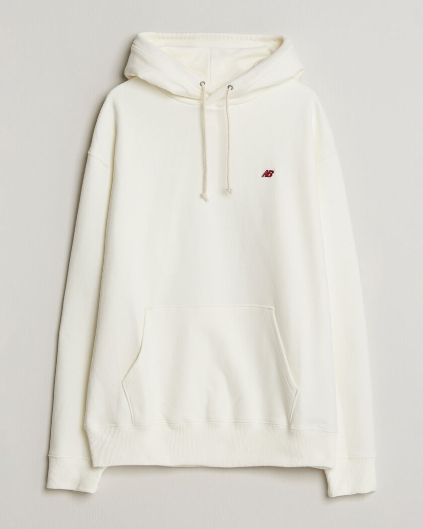 New Balance Made In US & UK New Balance Made In USA Core Hoodie Sea Salt – Blanco