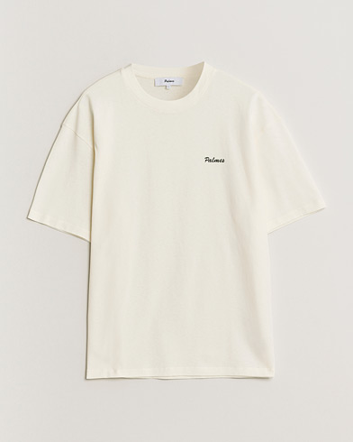 Palmes Stitch T-Shirt Off White – Blanco
