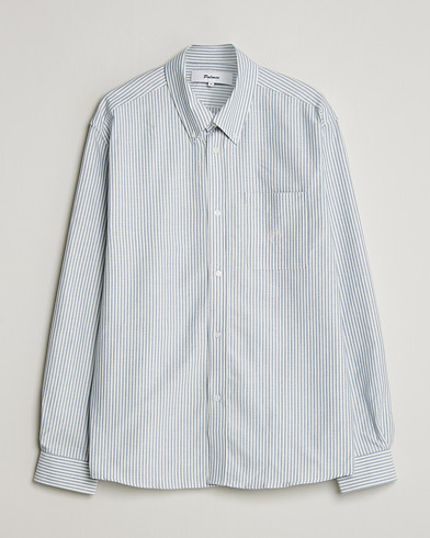 Palmes Deuce Oxford Shirt Light Blue Stripe – Azul