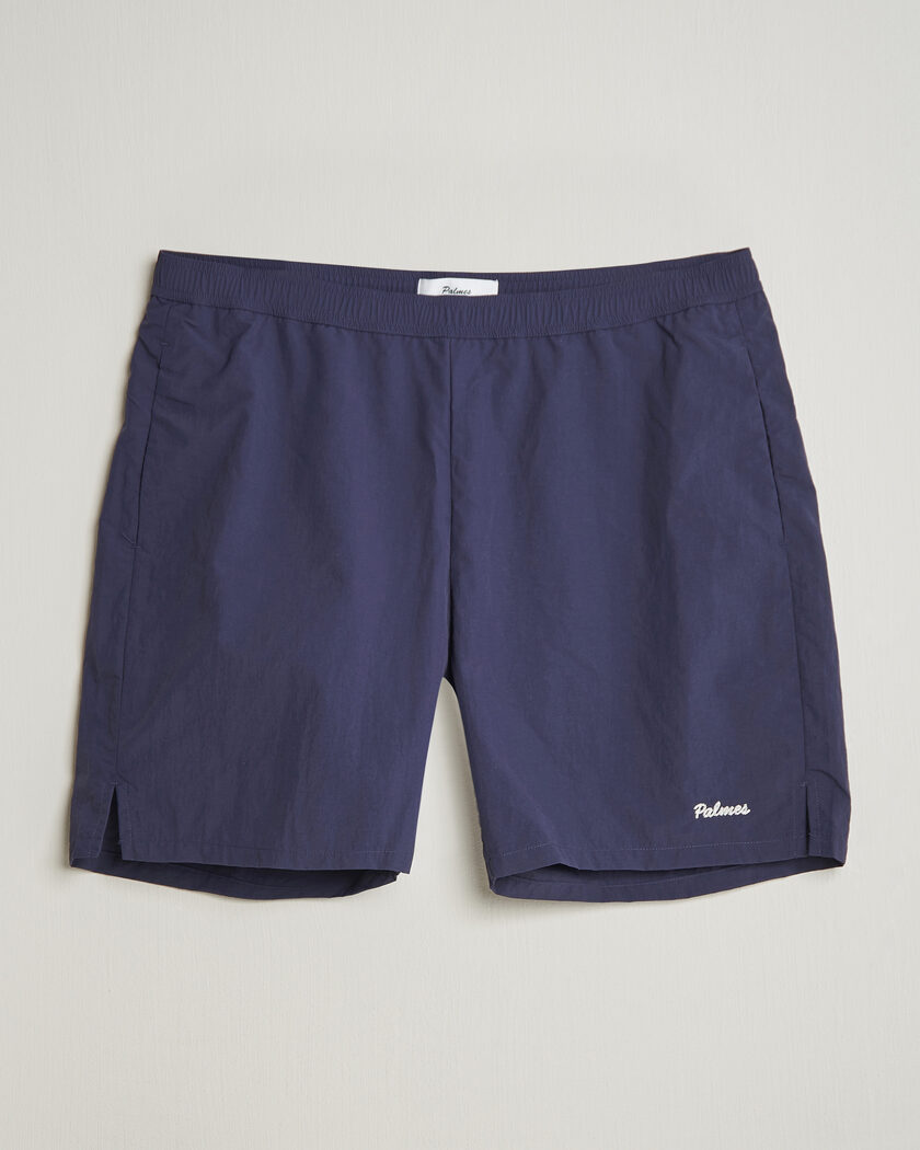 Palmes Stitch Tennis Shorts Navy – Azul