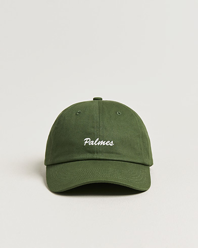 Palmes Stitch 6-Panel Cap Dark Green – Verde