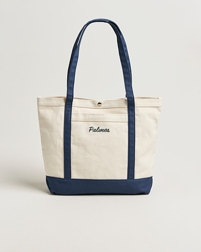 Palmes Stitch Tote Bag Off White – Blanco