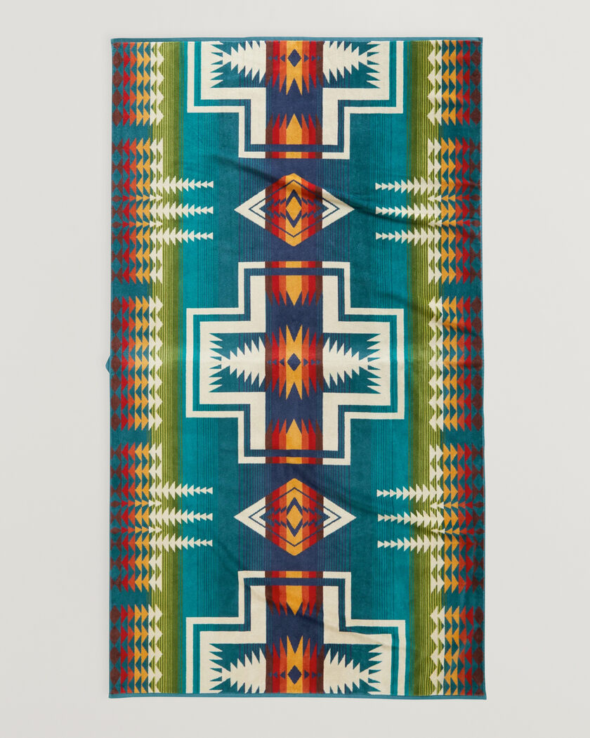 Pendleton Oversized Jacquard Spa Towel Century Harding – Multicolor