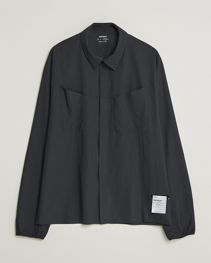 Satisfy PeaceShell River Shirt Black – Negro