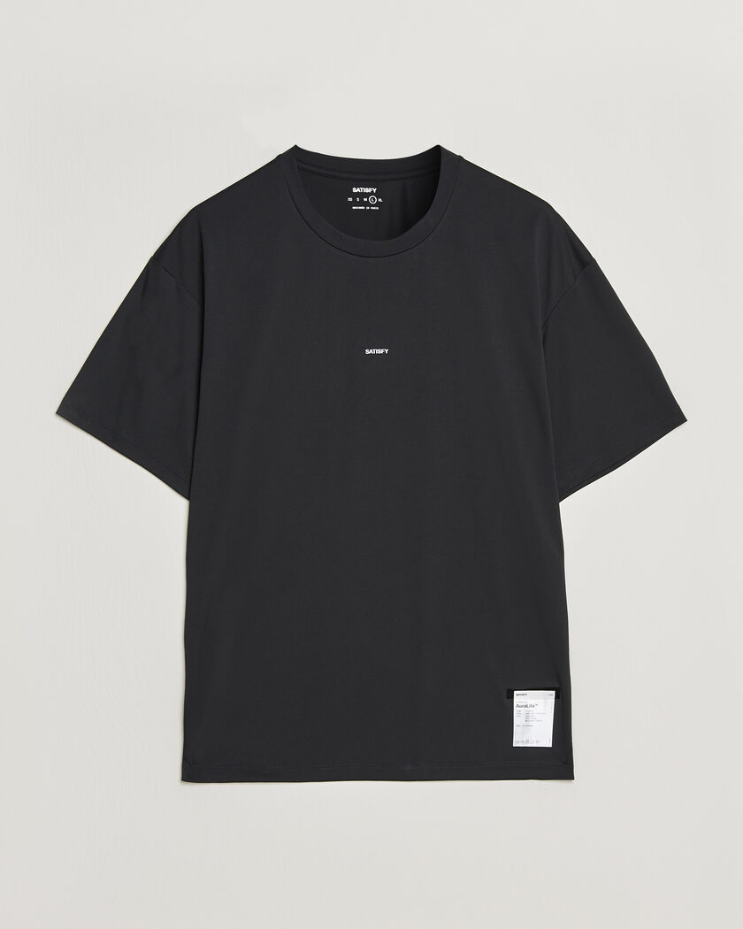 Satisfy AuraLite T-Shirt Black – Negro