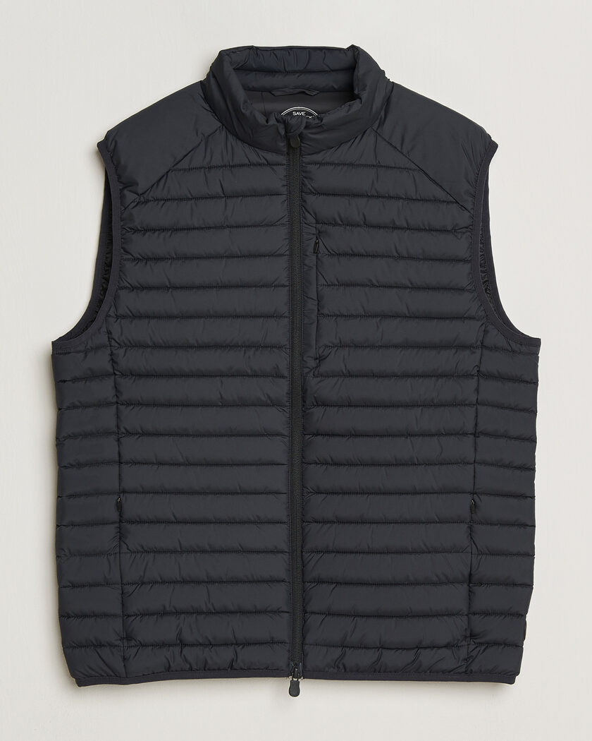 Save The Duck Dave Lightweight Padded Vest Black – Negro