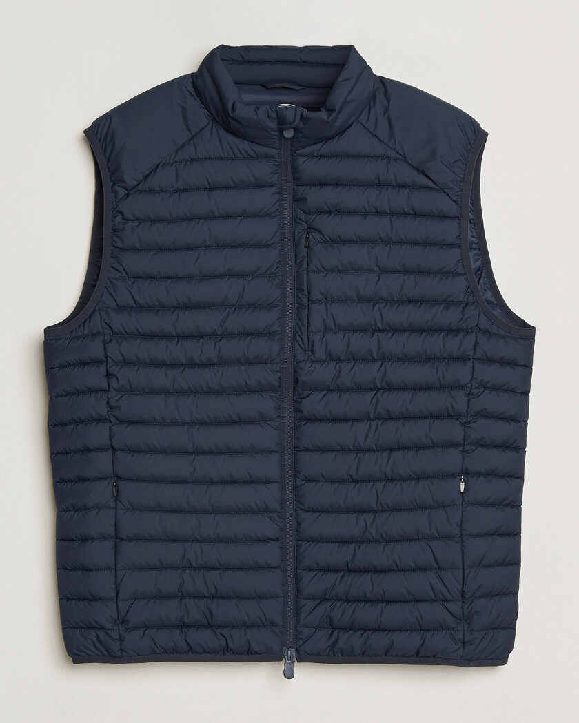 Save The Duck Dave Lightweight Padded Vest Navy Blue – Azul