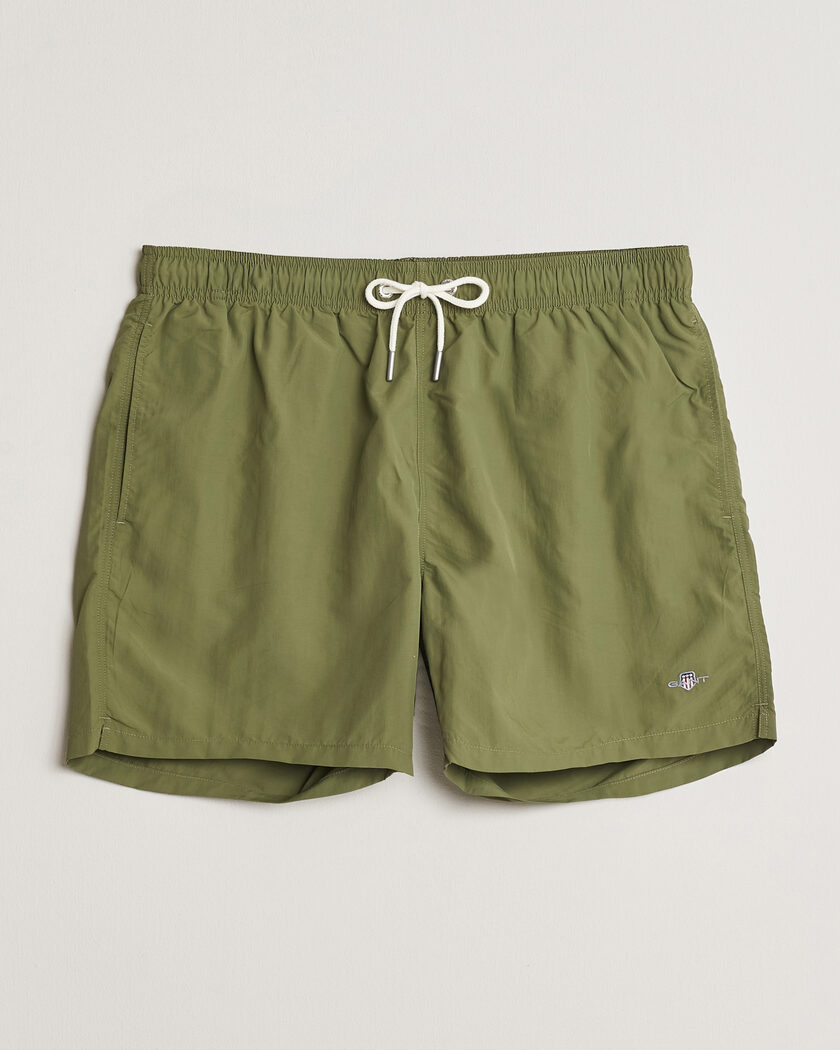 GANT Basic Swimshorts Dry Herb Green – Verde