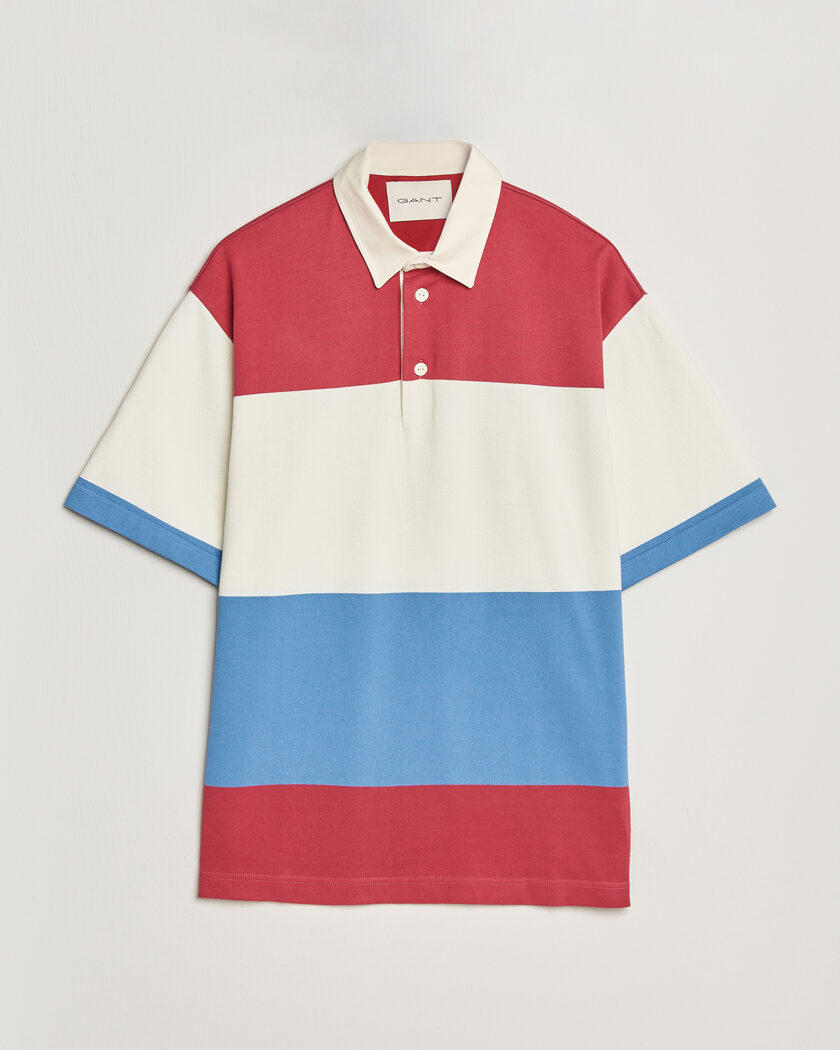Gant Striped Short Sleeve Rugger Multi – Multicolor
