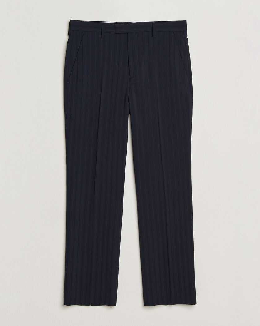 GANT Tonal Pinstriped Suit Pants Evening Blue – Azul