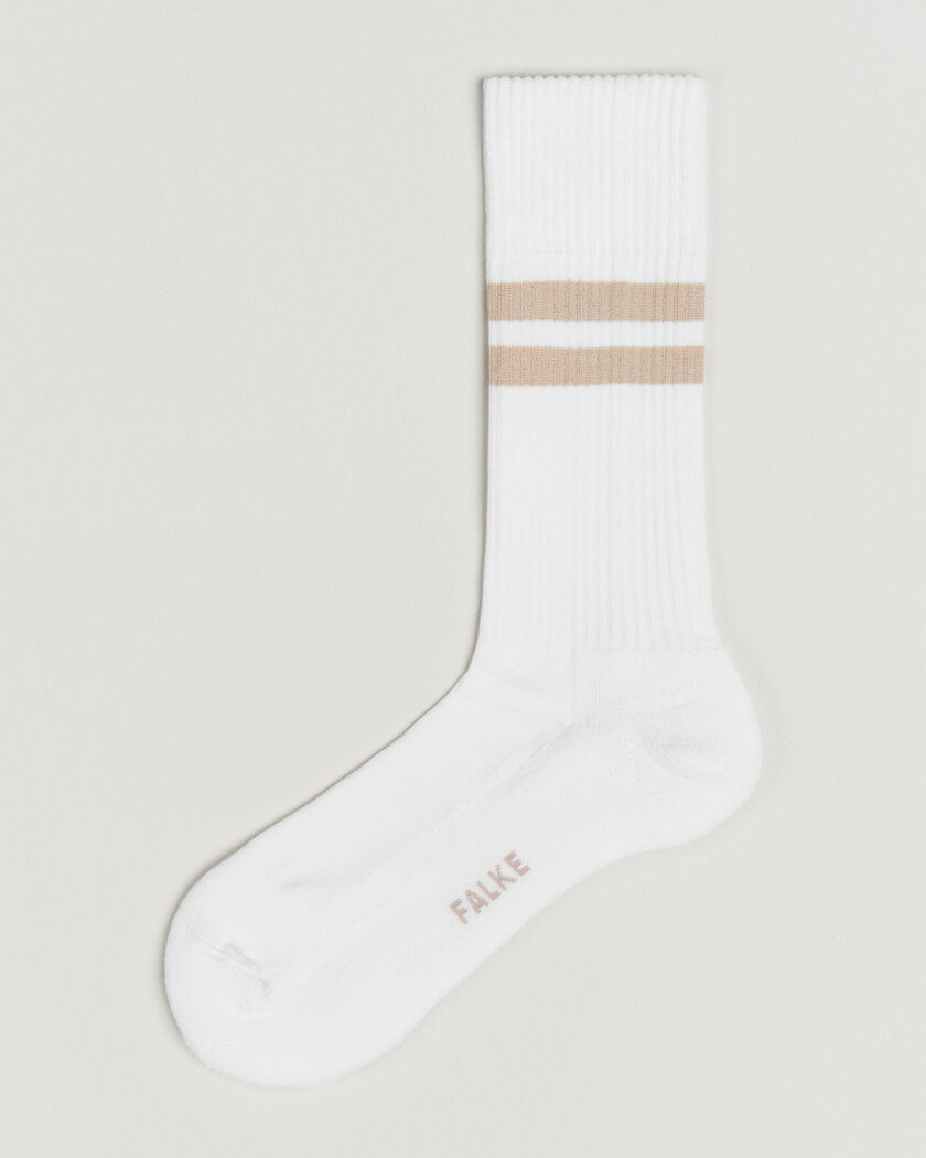 Falke Dynamic Tennis Sock White/Beige – Blanco