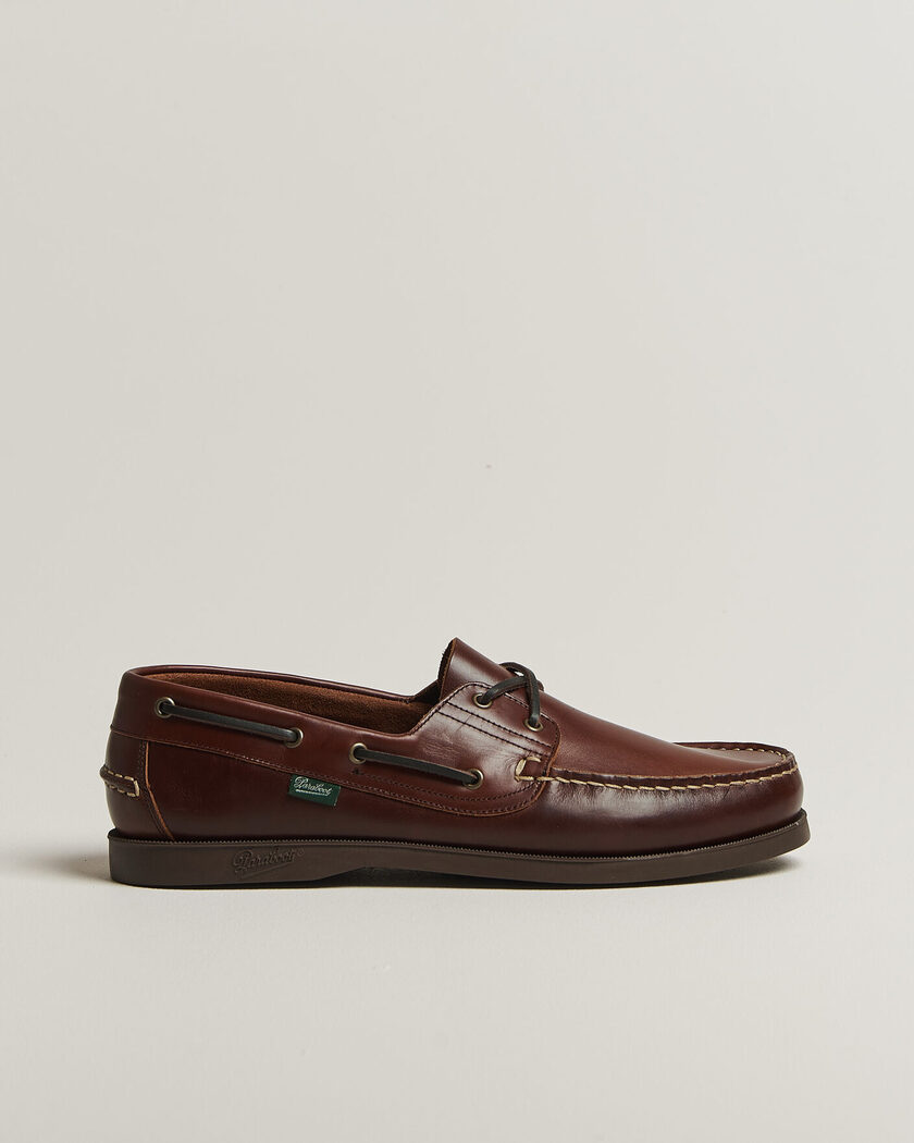 Paraboot Barth Boat Shoe America – Marrón