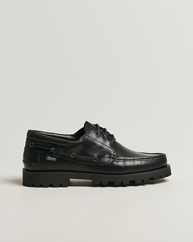 Paraboot Briac Moc Toe Derby Black – Negro